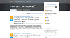 Desktop Screenshot of linkmegoszto.domain-tarhely.com