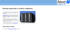 Desktop Screenshot of domain-tarhely.com